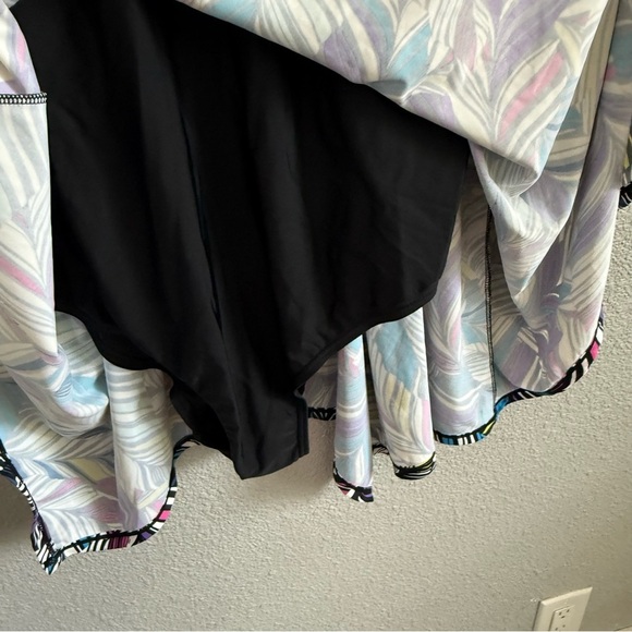 Skirted‎ Swimsuit Printed One Piece Size 16 - Picture 3 of 8